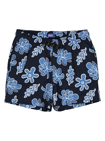 JACK & JONES Junior Badeshorts "Haruba" in Dunkelblau/ Blau