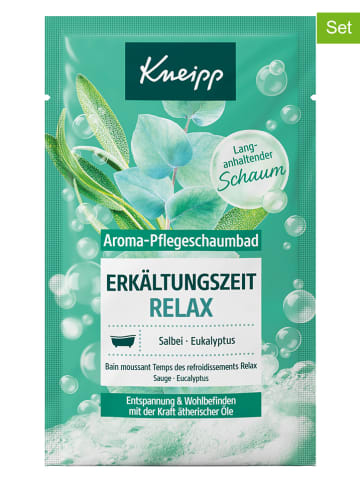 Kneipp 15er-Set: Aroma-Pflegeschaumbäder "Erkältungszeit Relax" - je 50 ml