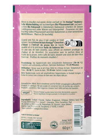 Kneipp 12er-Set: Badekristalle "Winterliebling", je 60 g
