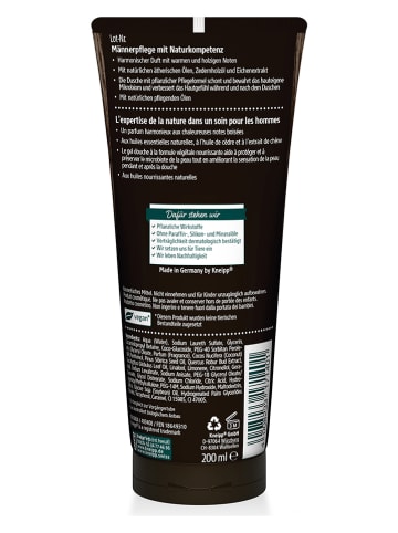 Kneipp 3er-Set: 3in1 Duschgel & Shampoo "Kraftvoll", je 200 ml