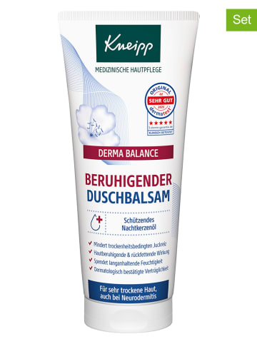 Kneipp 3er-Set: Duschbalsam "Derma Balance", je 200 ml