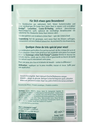 Kneipp 15er-Set: Creme-Öl-Peeling, je 40 ml
