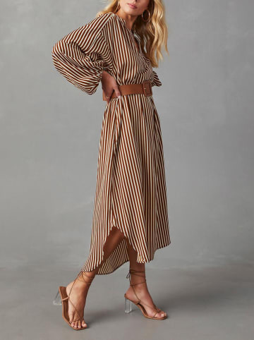 LA Angels Kleid in Beige/ Hellbraun