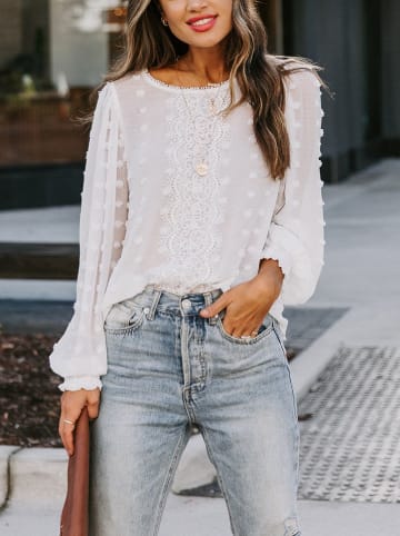 LA Angels Bluse in Weiß