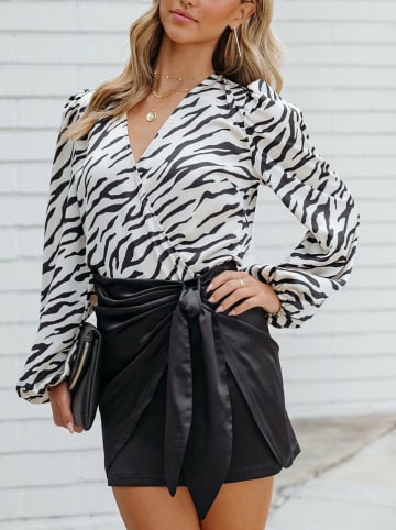 LA Angels Bluzka w kolorze biało-czarnym