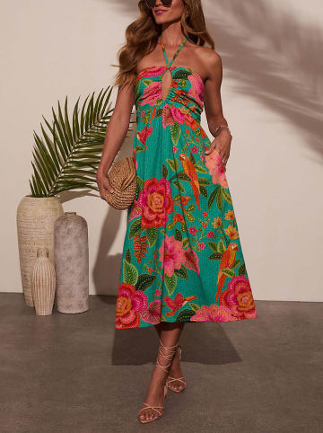 LA Angels Jurk groen/roze