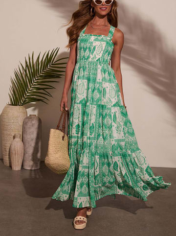 LA Angels Jurk groen/crème