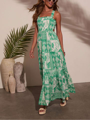 LA Angels Jurk groen/crème