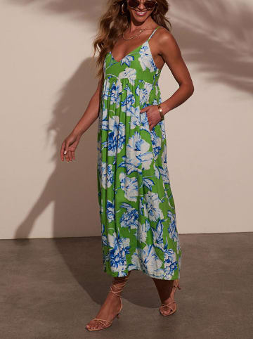 LA Angels Sukienka w kolorze błękitno-biało-zielonym