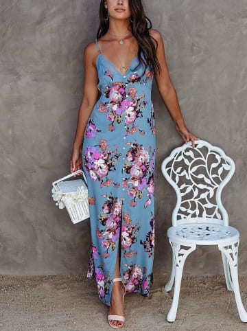 LA Angels Jurk blauw/paars/wit