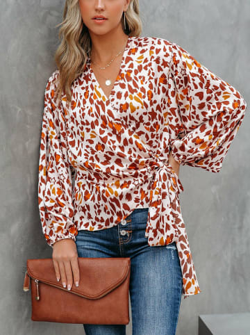 LA Angels Blouse wit/oranje