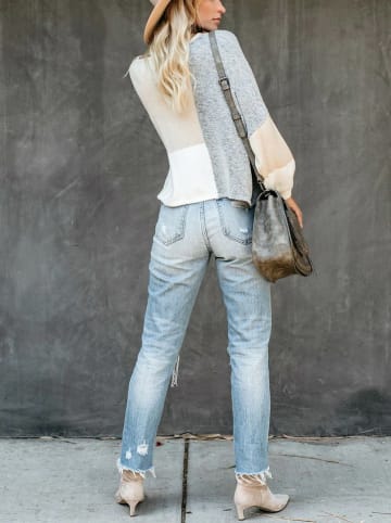 LA Angels Trui beige/wit/grijs