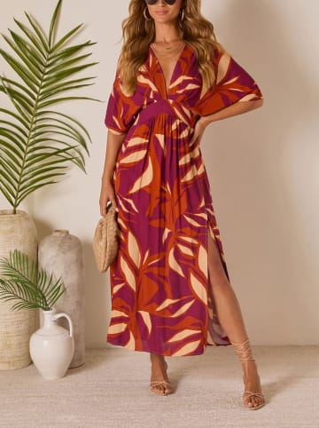 LA Angels Kleid in Bordeaux