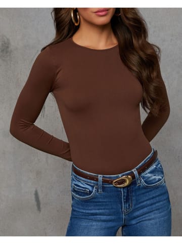 LA Angels Longsleeve in Braun