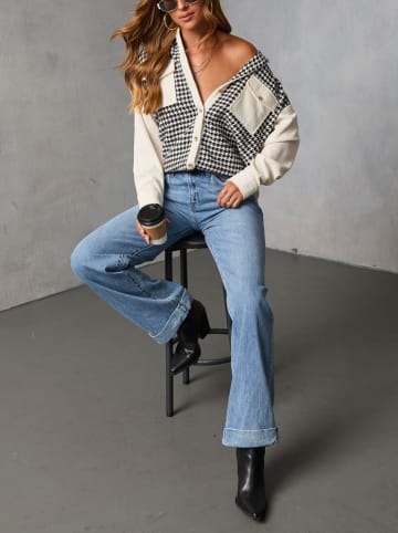 LA Angels Blouse crème/zwart