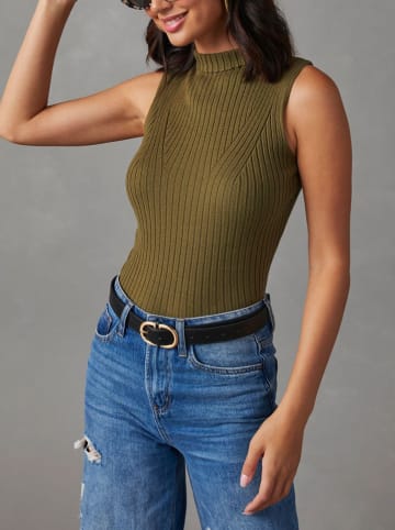 LA Angels Top in Khaki