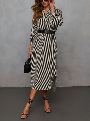 LA Angels Sukienka w kolorze kremowo-czarnym