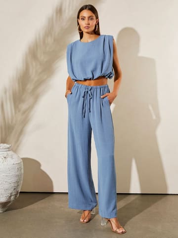 LA Angels Marlenehose in Hellblau