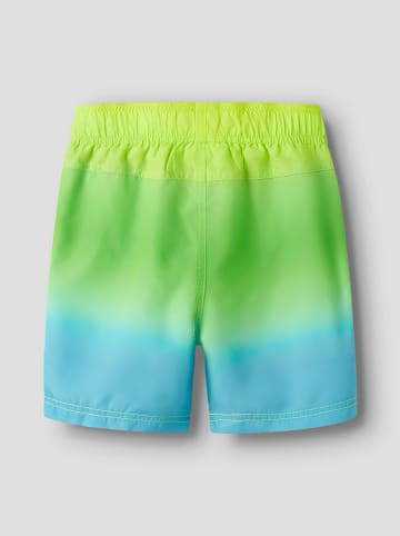 name it Badeshorts in Grün/ Blau