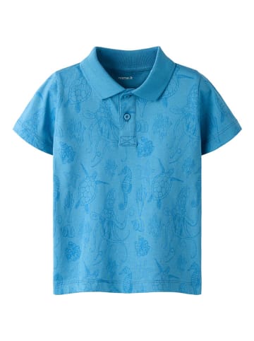 name it Poloshirt "Finn" in Blau