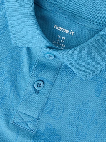 name it Poloshirt "Finn" in Blau