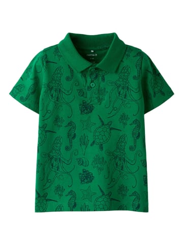 name it Poloshirt "Finn" in Grün