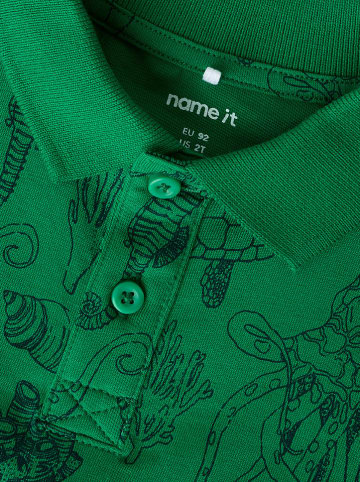 name it Poloshirt "Finn" in Grün