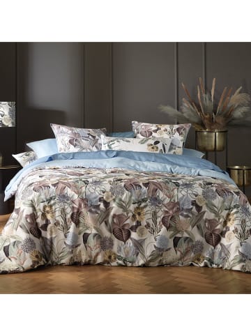 CXL by Christian Lacroix Satijnen beddengoedset wit/lichtbruin/grijs