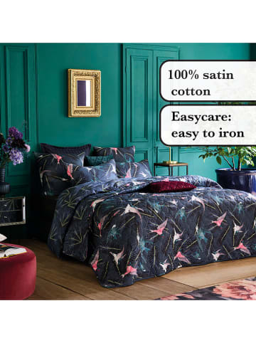 CXL by Christian Lacroix Satijnen beddengoedset donkerblauw