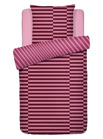 CXL by Christian Lacroix Satijnen beddengoedset roze/rood