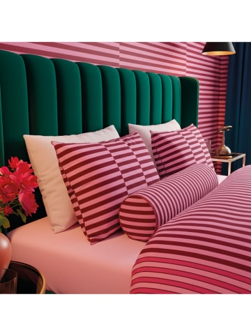 CXL by Christian Lacroix Komplet pościeli satynowej w kolorze różowo-czerwonym