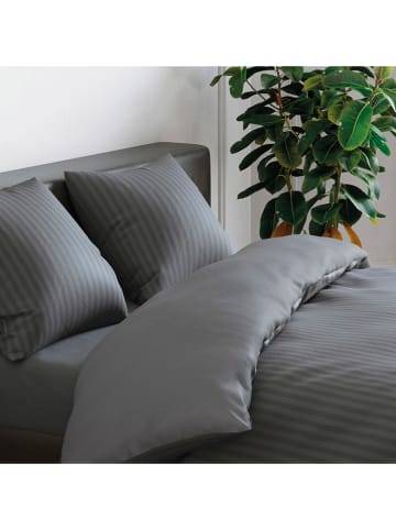 CXL by Christian Lacroix 2er-Set: Satin-Kissenbezüge in Anthrazit