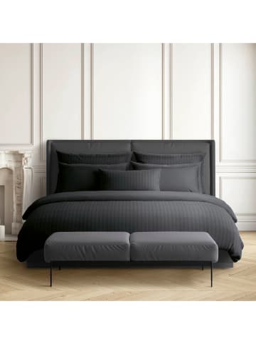 CXL by Christian Lacroix Komplet pościeli satynowej w kolorze czarnym