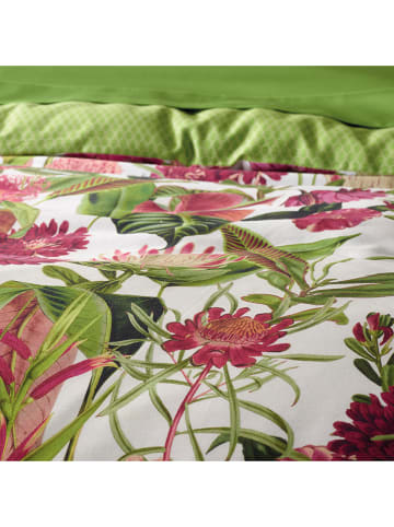 CXL by Christian Lacroix Satynowe prześcieradło w kolorze zielonym na gumce