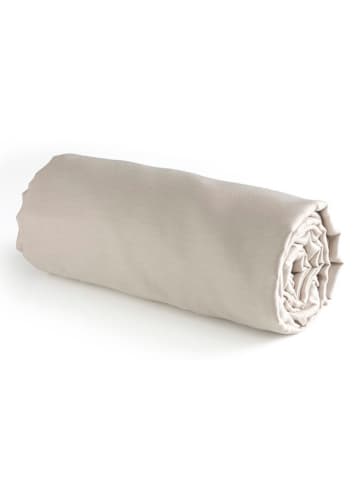 CXL by Christian Lacroix Satin-Spannbettlaken in Beige