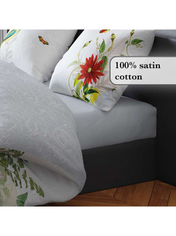 CXL by Christian Lacroix Satin-Spannbettlaken in Weiß