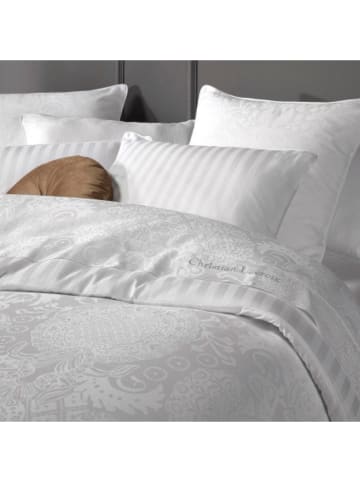 CXL by Christian Lacroix Satin-Kissenbezug in Weiß