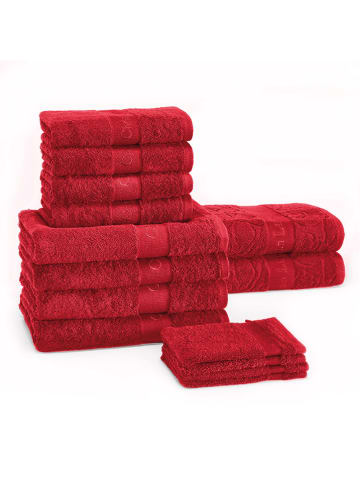 CXL by Christian Lacroix 14-delige handdoekenset rood