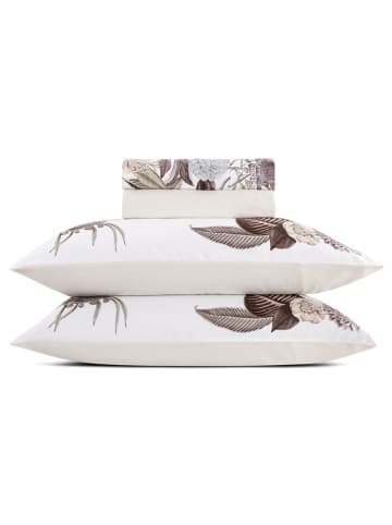 CXL by Christian Lacroix 4-częściowy zestaw satynowy w kolorze kremowo-jasnobrązowym