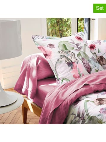 CXL by Christian Lacroix 2er-Set: Satin-Kissenbezüge in Bunt