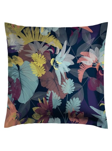 CXL by Christian Lacroix Satin-Kissenbezug in Dunkelblau/ Rot