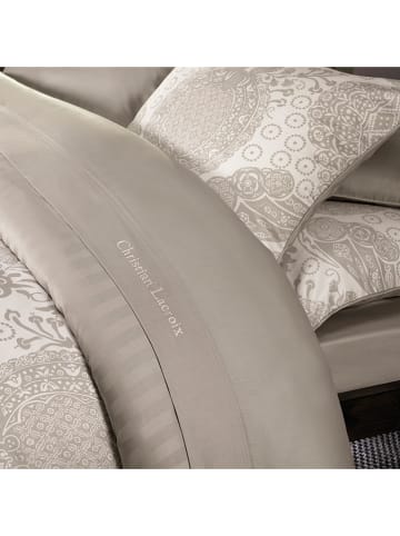 CXL by Christian Lacroix Satin-Kissenbezug in Grau