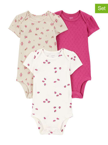 carter's 3-delige set: rompers meerkleurig
