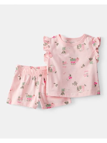 carter's 2tlg. Outfit in Rosa