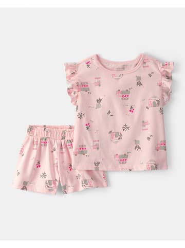 carter's 2tlg. Outfit in Rosa