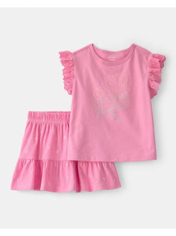 carter's 2-delige outfit roze