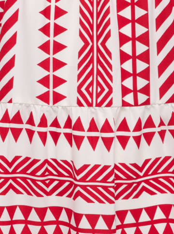 KIDS ONLY Jurk "Alberte" wit/rood