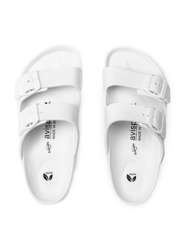 Avispas Slippers "Coachella" wit