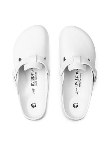 Avispas Clogs "Desalia" wit