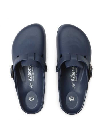 Avispas Clogs "Desalia" in Dunkelblau